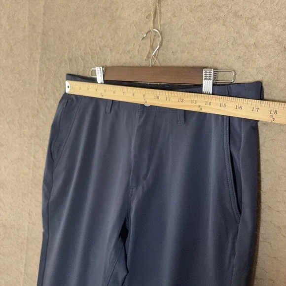 Cozy Earth Everywhere Pants Mens 34x33 Blue Performance Stretch Golf - SIZE NOTE - Picture 8 of 8